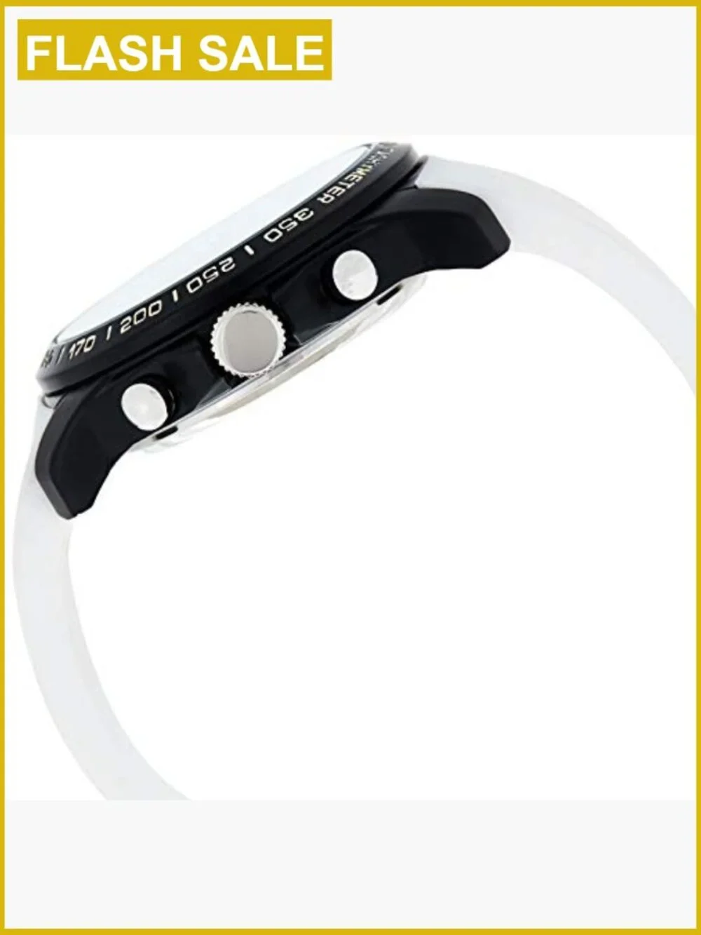 Men's Chronograph Sport Watch Ana-Digital Silicone Strap